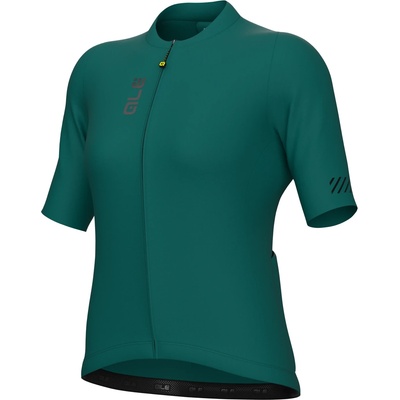 Alé Дамска фланелка с къс ръкав за колоездене Alé Women's Pragma Color Block Off Road S/S Jersey Cycling jersey - Moss Green - размер XL (156-2372-0516)