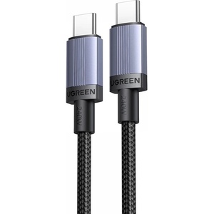 UGREEN Кабел за бързо зареждане за устройства с USB-C порт - Ugreen USB-C to USB-C Cable 240W (50 см) (черен) (L532 (65906))