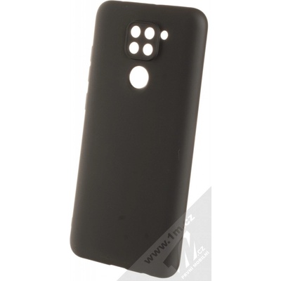 Pouzdro 1Mcz Matt Skinny TPU ochranné silikonové Xiaomi Redmi Note 9 černé