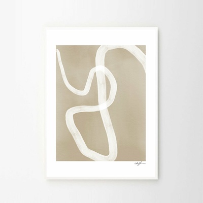 Moikka Plagát One Way by Anna Johansson 50x70 cm