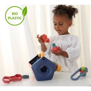 Tolo Toys Tolo Toys: Кутия за инструменти с различни активности от биоразградима пластмаса с 14 части (TL-76012)