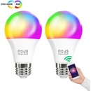 NOUS Smart LED žiarovka E27 9W RGB P3/2pack WiFi Tuya sada 2ks