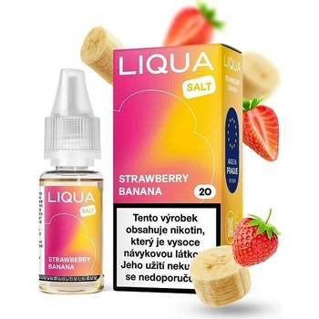 Liqua Salt Strawberry Banana 10 ml 20 mg