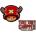 Cine Replicas Комплект значки CineReplicas Animation: One Piece - Tony Tony Chopper (CR3299)