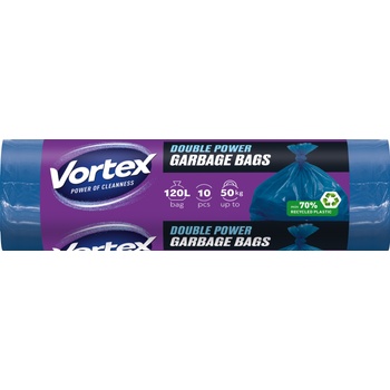 Vortex Торби за отпадъци Vortex - Ultra Strong, 120 l, 10 броя, двупластови (1100022057)