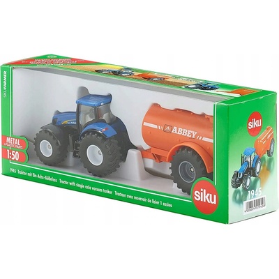 Siku Farmer 1945 traktor s vákuovým tankom 1:50