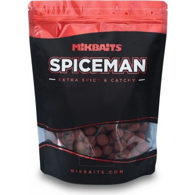 Mikbaits Spiceman boilies Kořeněná Játra 1kg 16mm