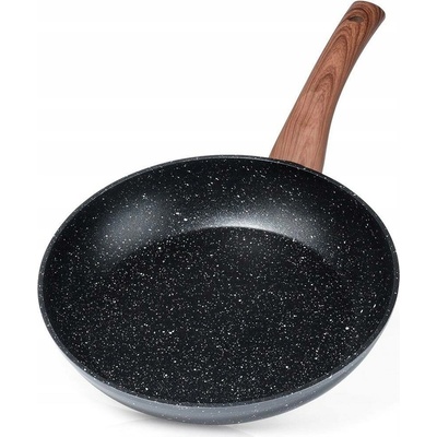 Tradiční pánev Vilde.trade Black&Wood 24 cm granitová