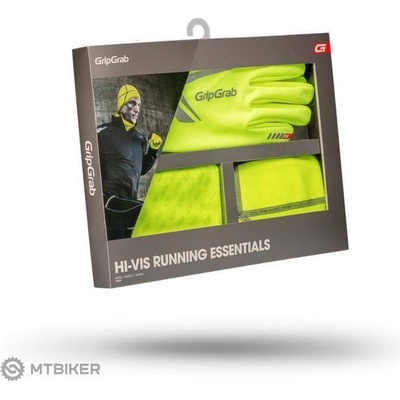 Grip Grab Hi-Vis Running Essentials set bežeckých doplnkov