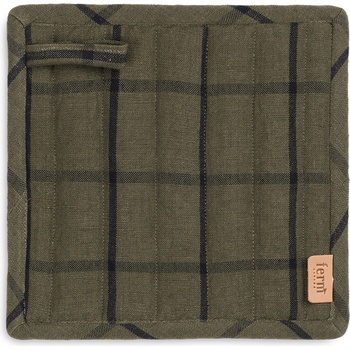 Ferm Living Кухненски ръкавици без палец Hale маслинени 2 бр (1104263229)