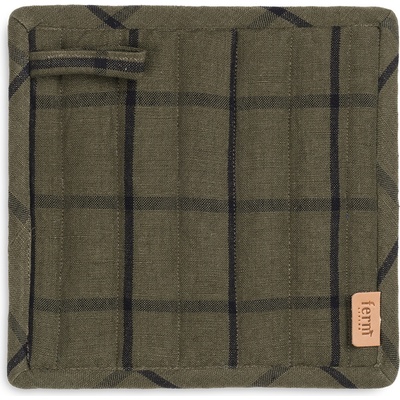 Ferm Living Кухненски ръкавици без палец Hale маслинени 2 бр (1104263229)