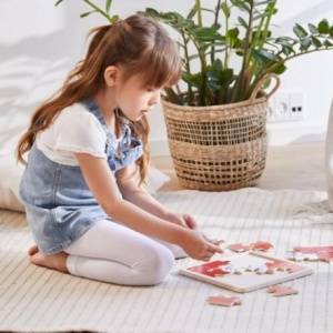 Cass film 16 wooden Moomin puzzles - Care