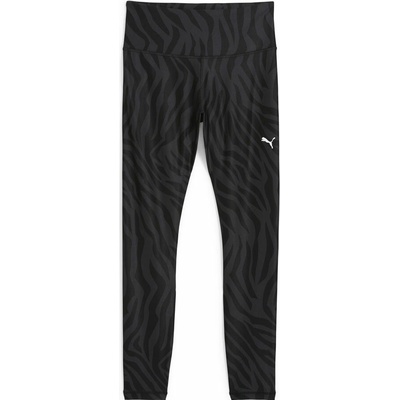 Puma dámske legíny TRAIN FAV 7/8 TIGHT AOP čierna biela