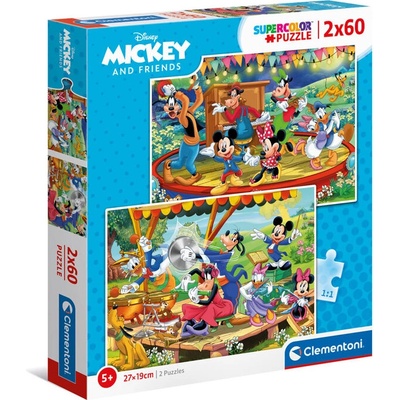 Clementoni 2x60ч. Пъзел Mickey and Friends
