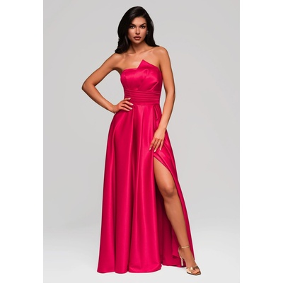 Edoti Evening dress LA-OM-DL fuchsiová