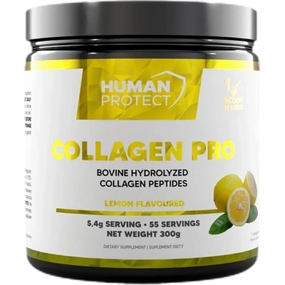 Human Protect Collagen Pro | Collagen Peptides [300 грама] Лимон