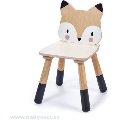 Tender Leaf Toys Forest dřevěná židle liška