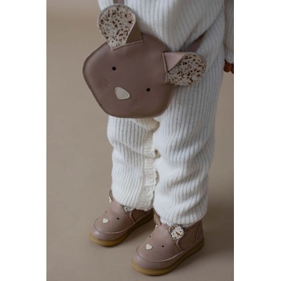 Donsje Бебешки кожени обувки Donsje Dubu Exclusive Shoes Mouse (1500509)