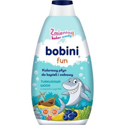 Bobini Zábavná farebná pena do kúpeľa a hry, farbí vodu 500 ml