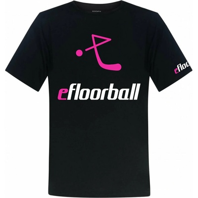 Necy Eddy eFloorball Profi T-Shirt 2.0 čierna
