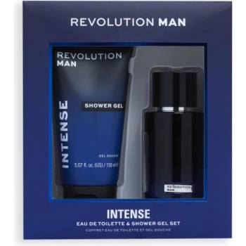 Revolution Man Intense подаръчен комплект: EDT 100 ml + душ гел 150 ml за мъже