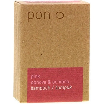 Ponio Pink obnova & ochrana tuhý šampón 30 g