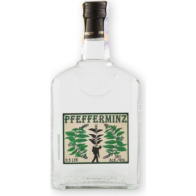 Bairnsfather Pfeffermintz 38% 0,5 l (holá láhev)