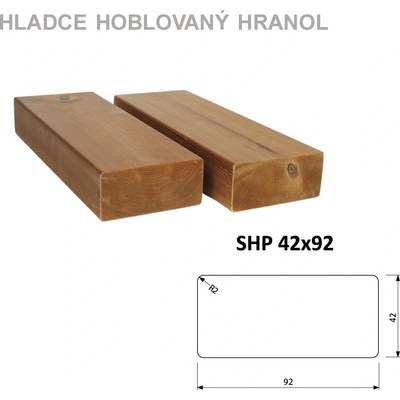 Konstrukční hranol SHP 42x92 mm Objednat délku: 4200mm