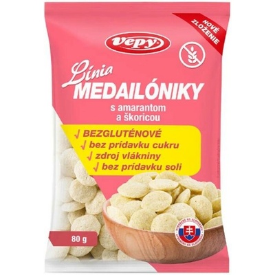 Vepy - Línia medailónky se skořicí bez lepku 80 g
