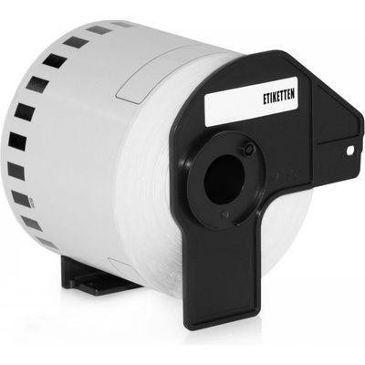 Alternativní etikety Brother DK-22251, 62mm x 15,24m, červeno-černý tisk, souvislá role