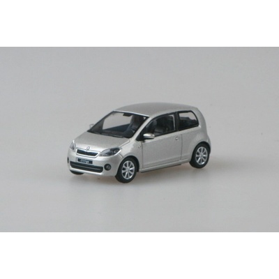 Abrex Škoda Citigo 3dveřové 2011 Stříbrná Leaf Metalíza 1:43