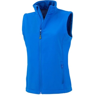 Result dámska 2-vrstvová softshellová vesta recycled R902F Royal