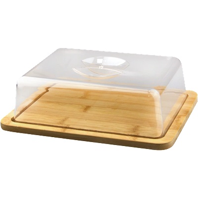 Horecano HORECANO-FAIA-Бамбукова правоъгълна дъска за сервиране с капак 24.5x19xh7.4cm (CA106M) (0116265)