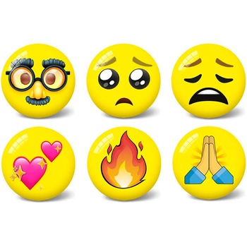 Míč 20 cm smajlík mix variant či barev