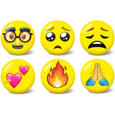 Míč 20 cm smajlík mix variant či barev