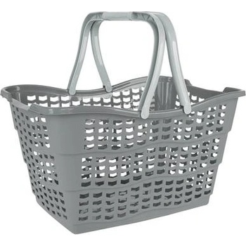 Keeeper Plastový nákupný košík, šedý