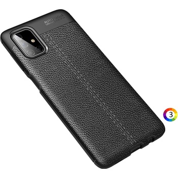 Image 1 of Samsung Galaxy M51 Удароустойчив Litchi Skin Калъф и Протектор