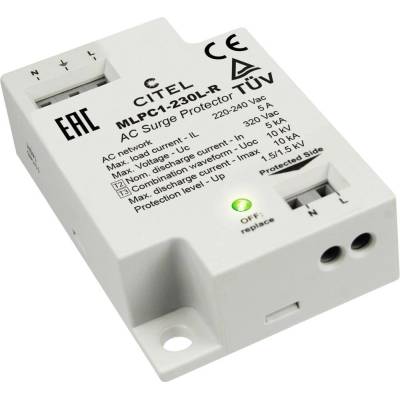 Citel 831211 MLPC1-230L-R prepäťová ochrana pre vstavanie Přepětová ochrana pre: odbočnice 10 kA 1 ks