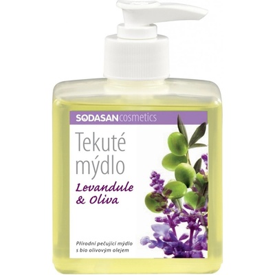 Sodasan Levandule & oliva tekuté mýdlo BIO 300 ml