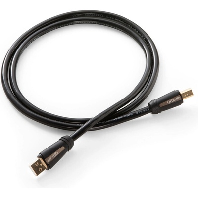 QED Кабел QED - Performance - Hi Ref, USB/USB-B, 1 m, черен (QE3245)