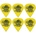 Dunlop 412R 0.73 Tortex Sharp SET Перце за китара (412R73-6PACK-SET)