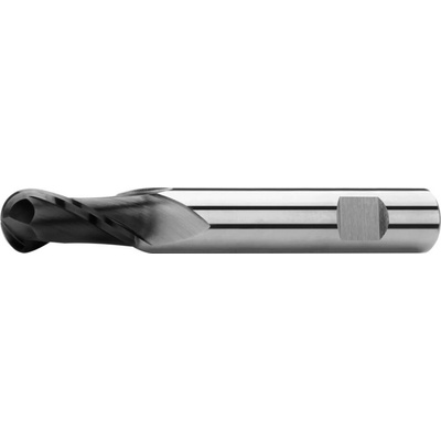 SK kulová fréza pr. 8,0 x 16,0 x 63 mm 2bř. 30° AlTiN weldon , ZPS S511612.080 AlTiN