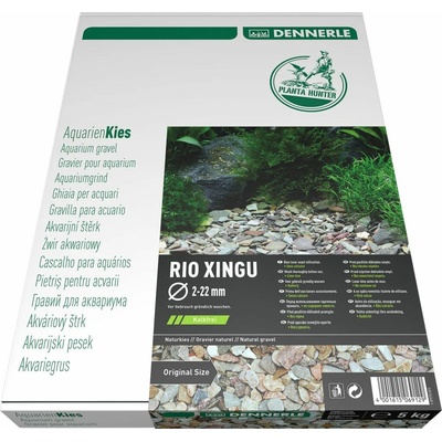 Dennerle štěrk Plantahunter Rio Xingu 2-22 mm, 5 kg