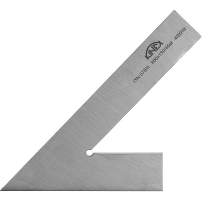KINEX K-MET Uholník plochý 45° 25x5 mm/200x130 mm 4006-02-200