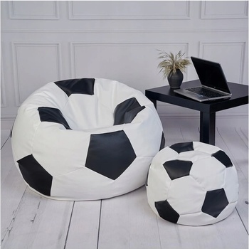 Supplies Futbalová Lopta s podnožkou XXXXL biela