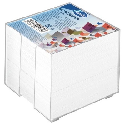 Forofis Кубче бяло 9х9см с поставка, 800л. Forofis 91031