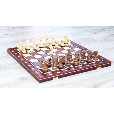 Dřevěné šachy Wenga