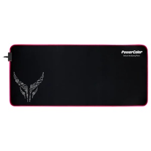 PowerColor Подложка за мишка PowerColor Red Devil RGB - XL (PC-PAD-MPDR-1000) - megamag
