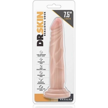 Blush Dr. Skin Realistic Cock Basic 7.5