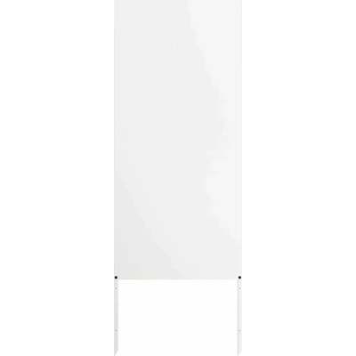 Dekorativní zahradní panel Inny Bílý 50 x 140 cm